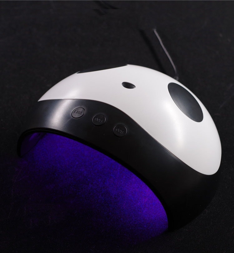 【10個セット】可愛いパンダ硬化用ライトLEDネイルドライヤー 硬化用UV レジンライト UVライト レジン用