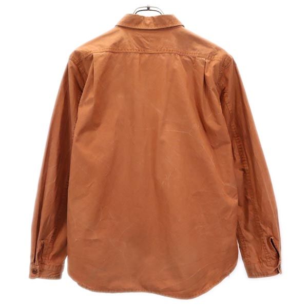 ends and means ブラウン 長袖シャツ コットン 【公式通販】