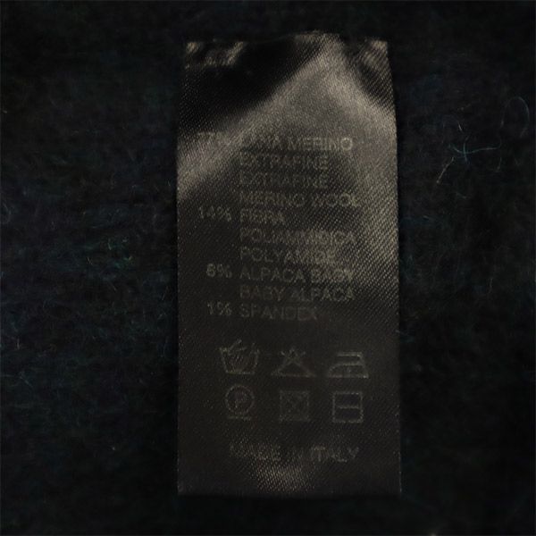 イタリア製 長袖 ニット ネイビー系 セーター レディース イタリア製 長袖 ニット ネイビー系 セーター レディース