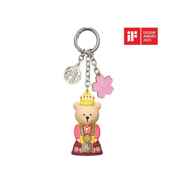 スタべー　キーホルダー スターバックス ベアリスタ キーホルダー 慶州