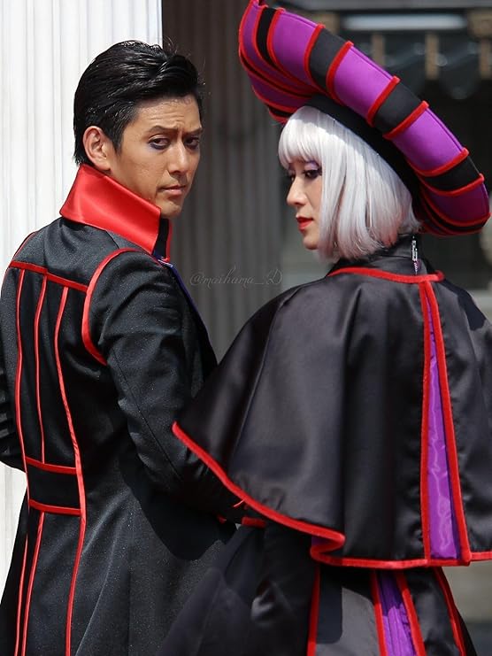 ディズニーシーハロウィン ヴィランズフロローの手下 ヴェール コスプレ衣装 ディズニーシーハロウィン ヴィランズフロローの手下 ヴェール コスプレ衣装