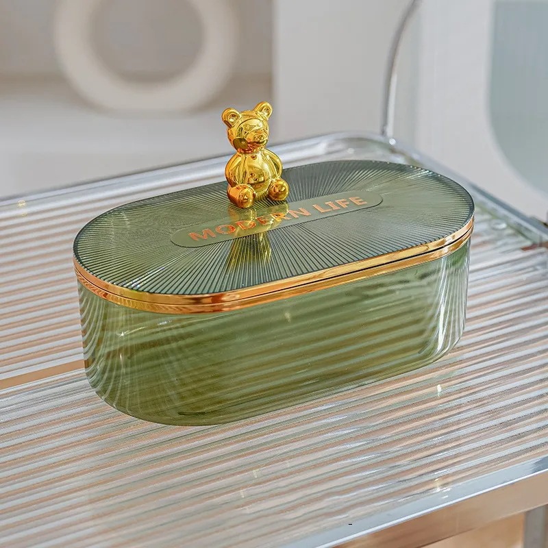 ゴールドベアアクリルコットンパッド,コスメティックスワブ用収納ボックス,マスク,スキーグラスオーガナイザー,ラグジュアリー ゴールドベアアクリルコットンパッド,コスメティックスワブ用収納ボックス,マスク,スキーグラスオーガナイザー,ラグジュアリー