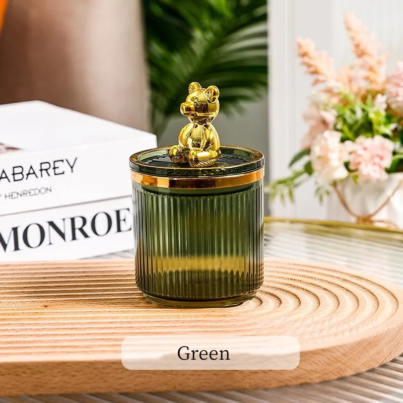 ゴールドベアアクリルコットンパッド,コスメティックスワブ用収納ボックス,マスク,スキーグラスオーガナイザー,ラグジュアリー ゴールドベアアクリルコットンパッド,コスメティックスワブ用収納ボックス,マスク,スキーグラスオーガナイザー,ラグジュアリー