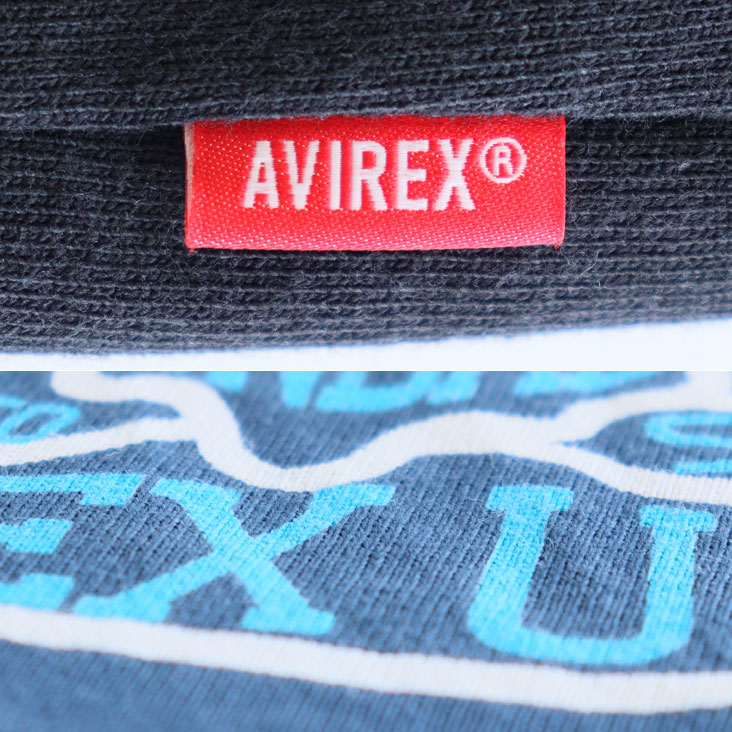AVIREX アヴィレックス 半袖Ｔ WEST COAST 西海岸 ウエストコースト プリント 染み込みプリント デザイン Tシャツ 783-3134059