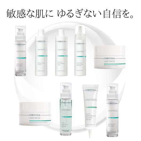 ほぼ未使用　CHRISTINA アンストレスハーモナイジングナイトクリーム ハーモナイジングナイトクリーム【UNSTRESS】（CHRISTINA /保湿