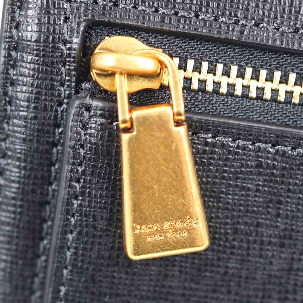 ケイトスペード 財布 KATE SPADE MORGAN 二つ折り財布 レディース SAFFIANO BLACK ブラック KD079-0060-001 mdprevattcaulkingandwaterproofing.com