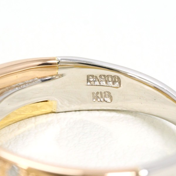 PT900 プラチナPG リング 9号 ダイヤ 0.20 0.09 鑑別書 【中古】 PT900 プラチナPG リング 9号 ダイヤ 0.20 0.09 鑑別書 【中古】