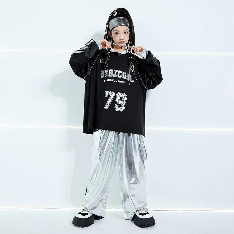 子供の秋の街のダンスのファッション服のhiphopの男の子の格好がいいです