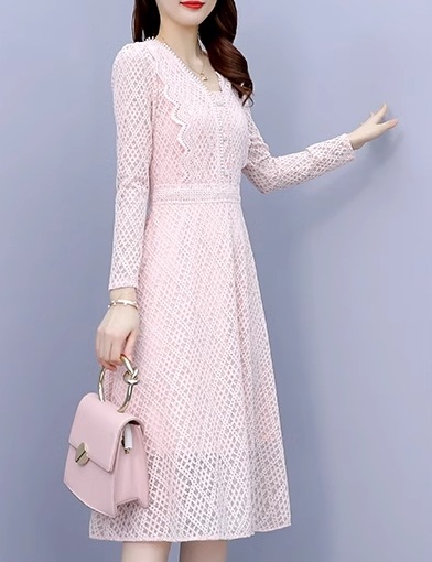 レディース ワンピース ドレス 膝丈 ミドル丈 長袖 Vネック フェミニン レース ウエストマーク かわいい 大人可愛い きれいめ 上品 おしゃれ レトロ ガーリー エレガント ラブリー キュート レディース ワンピース ドレス 膝丈 ミドル丈 長袖 Vネック フェミニン レース ウエストマーク かわいい 大人可愛い きれいめ 上品 おしゃれ レトロ ガーリー エレガント ラブリー キュート