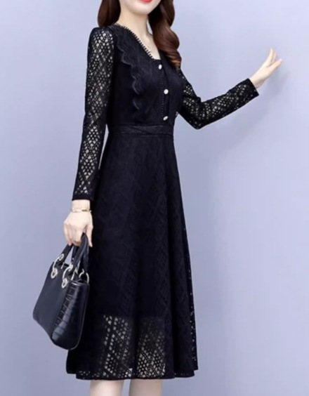 レディース ワンピース ドレス 膝丈 ミドル丈 長袖 Vネック フェミニン レース ウエストマーク かわいい 大人可愛い きれいめ 上品 おしゃれ レトロ ガーリー エレガント ラブリー キュート レディース ワンピース ドレス 膝丈 ミドル丈 長袖 Vネック フェミニン レース ウエストマーク かわいい 大人可愛い きれいめ 上品 おしゃれ レトロ ガーリー エレガント ラブリー キュート