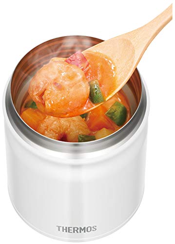 サーモス 真空断熱スープジャー ホワイト 300ml JBT-300 WH サーモス 真空断熱スープジャー ホワイト 300ml JBT-300 WH