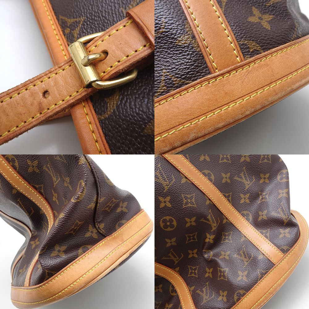 モノグラム バケットGM M42236 ショルダーバッグ ブラウン/352046【中古】