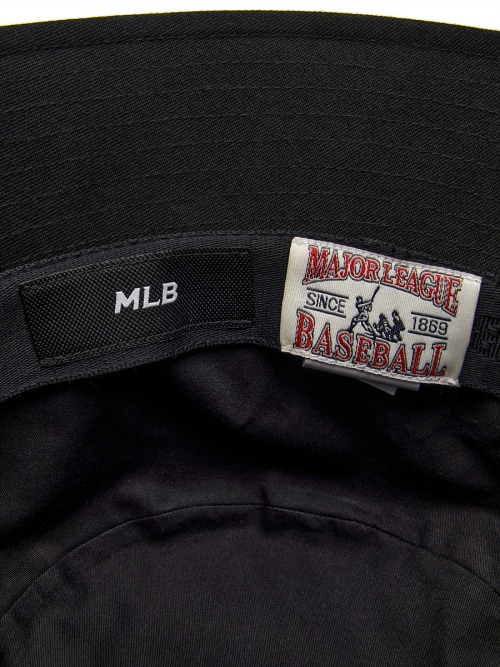 MLB公式正規品 バケットハット Varsity Boucle Cultivating Bucket Hat NY (Black)