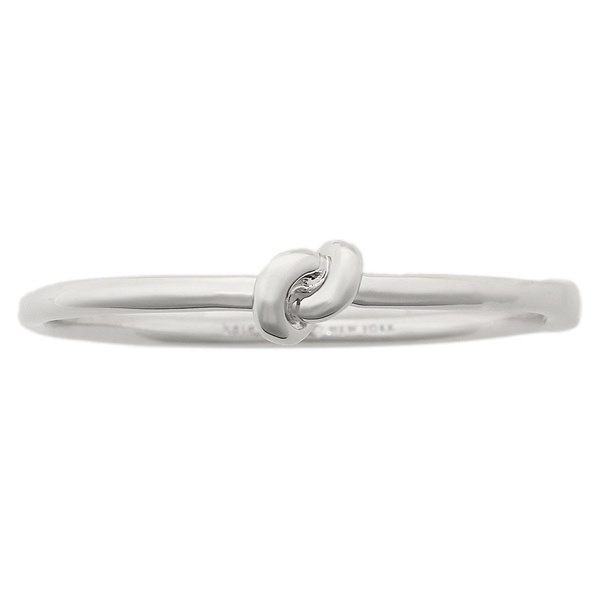 KATE SPADE ブレスレット ケイトスペード WBRU5932 040 HINGE BANGLE SAILORS KNOT バングル シルバー KATE SPADE ブレスレット ケイトスペード WBRU5932 040 HINGE BANGLE SAILORS KNOT バングル シルバー