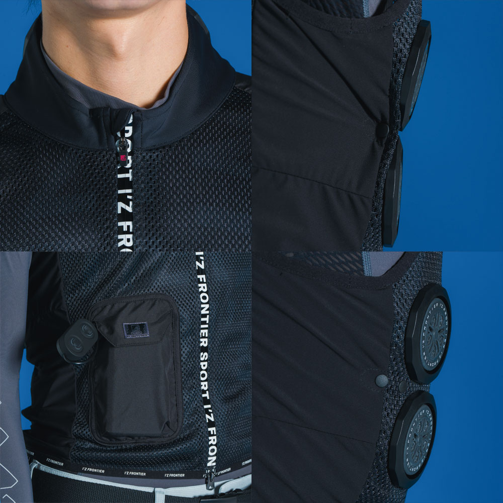 冷却ペルチェ6個タイプ インナーベスト&デバイス・バッテリーセット #PS1076 インナーベスト デバイス バッテリー アイズ ペルチェベスト 2025 SS 新作 春夏新作 冷却ペルチェ6個タイプ インナーベスト&デバイス・バッテリーセット #PS1076 インナーベスト デバイス バッテリー アイズ ペルチェベスト 2025 SS 新作 春夏新作