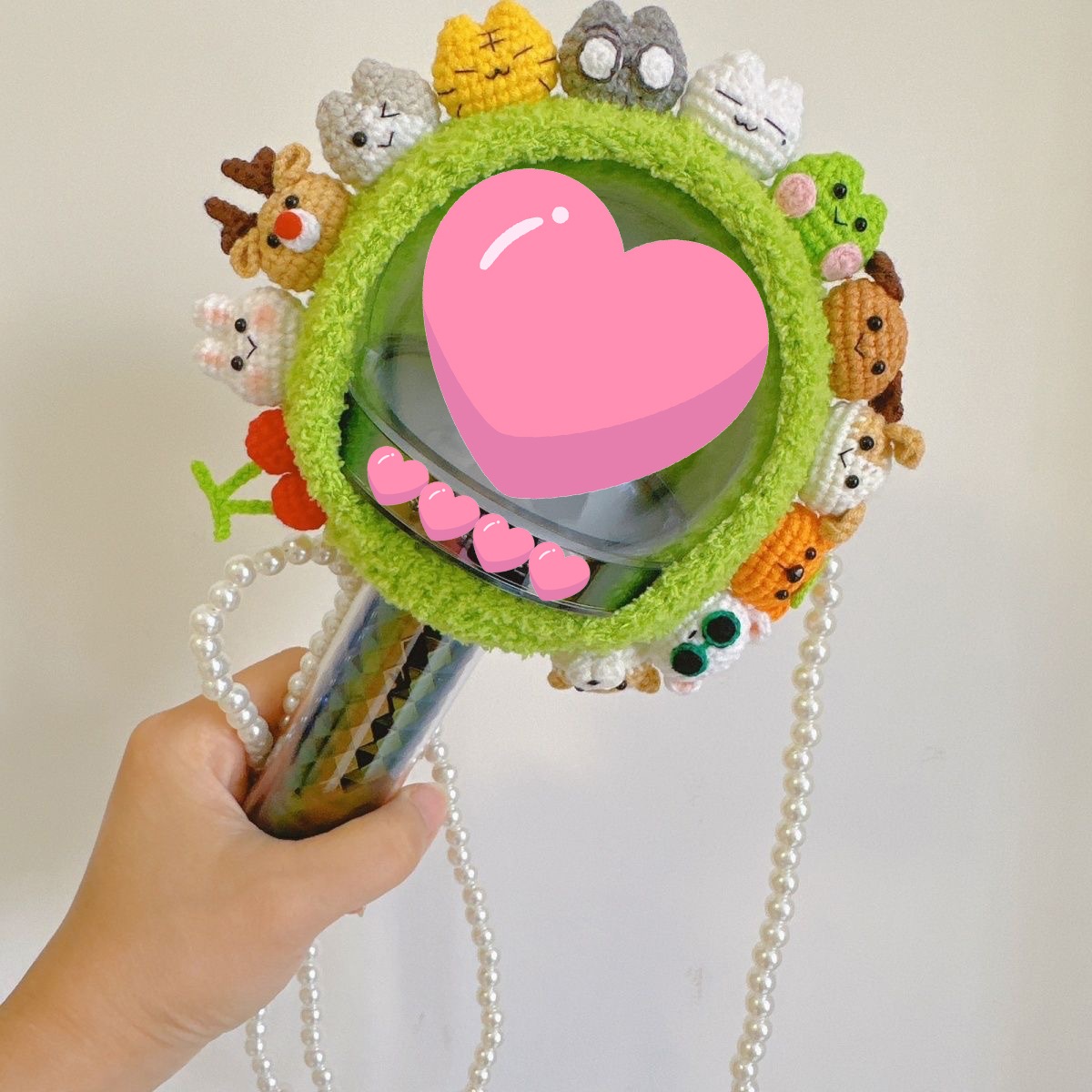 17 編み 飾り 応援棒 保護カバー 1 17 編み 飾り 応援棒 保護カバー 1