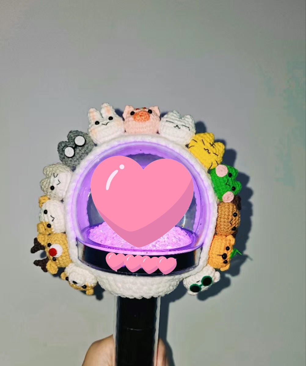 17 編み 飾り 応援棒 保護カバー 1 17 編み 飾り 応援棒 保護カバー 1