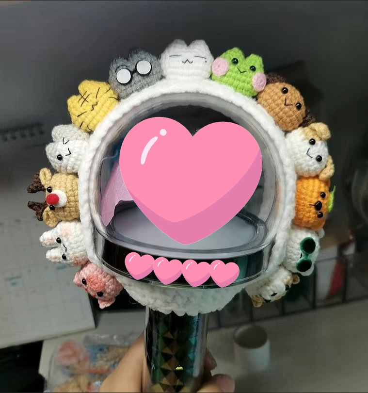 17 編み 飾り 応援棒 保護カバー 1 17 編み 飾り 応援棒 保護カバー 1