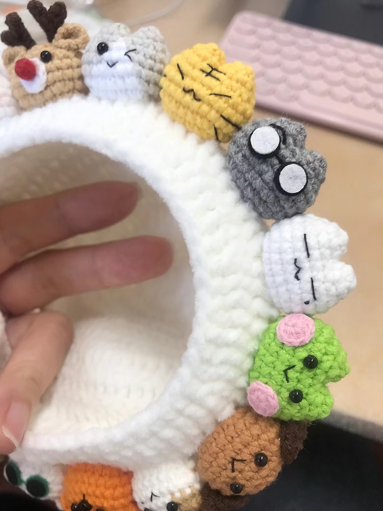 17 編み 飾り 応援棒 保護カバー 1 17 編み 飾り 応援棒 保護カバー 1