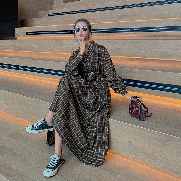 ウエストリボン ミモレ丈 シャツワンピース レディース 長袖 フレアスカー ロング丈 オープンカラー ウエストリボン ミモレ丈 シャツワンピース レディース 長袖 フレアスカー ロング丈 オープンカラー