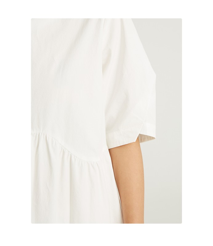 オモント エッグタルト ホーム レトロ アシンメトリー ラペル 半袖 ブラック ドレス レディース ミディアムロング コットン スカート 夏 オモント エッグタルト ホーム レトロ アシンメトリー ラペル 半袖 ブラック ドレス レディース ミディアムロング コットン スカート 夏