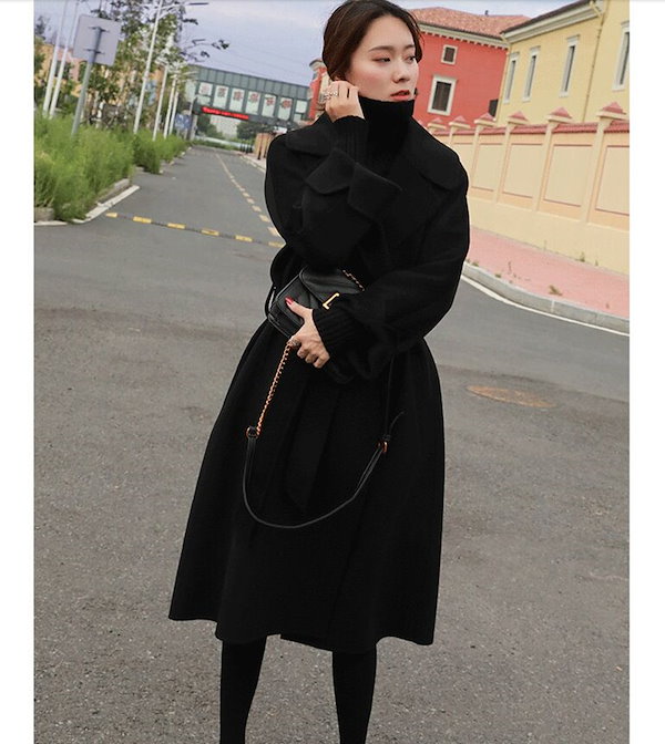 【美品】東京ソワール 大きいサイズ ウールカシミア リバーシブルコート ベルト 美品✨ 東京ソワール 大きいサイズ ウールカシミア リバーシブルコート