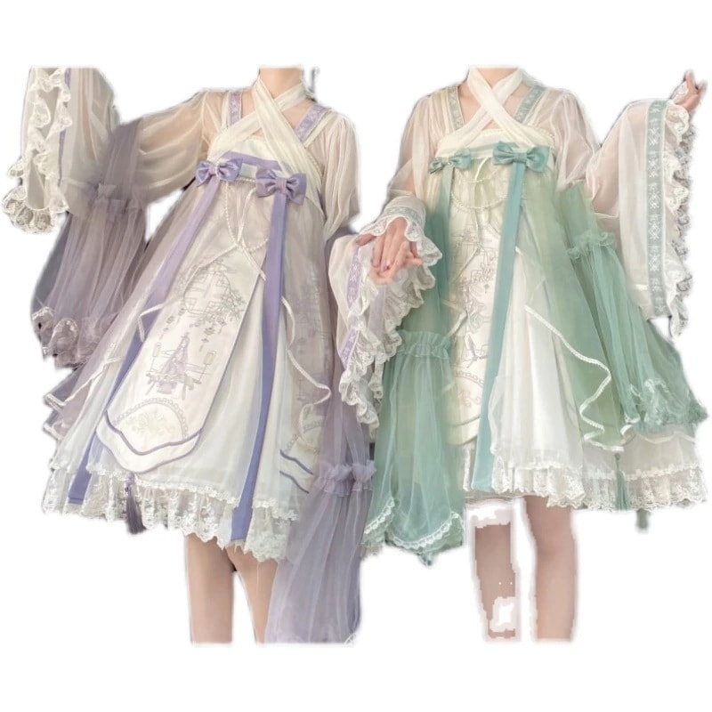 正規品青糸紫煙韓国lolitaインナーストラップカーディガン薬大袖薬剤師章