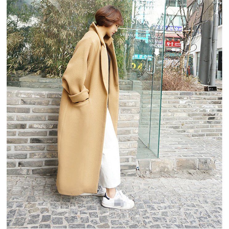 ロングコート レディース ベルト付き 超ロングコート チェスターコート ロング オーバーサイズ コート 厚手 ガウン トレンチコート 大きいサイズ 上品 大人 トレンド カジュアル エコウール ゆったり 秋 冬 ロングコート レディース ベルト付き 超ロングコート チェスターコート