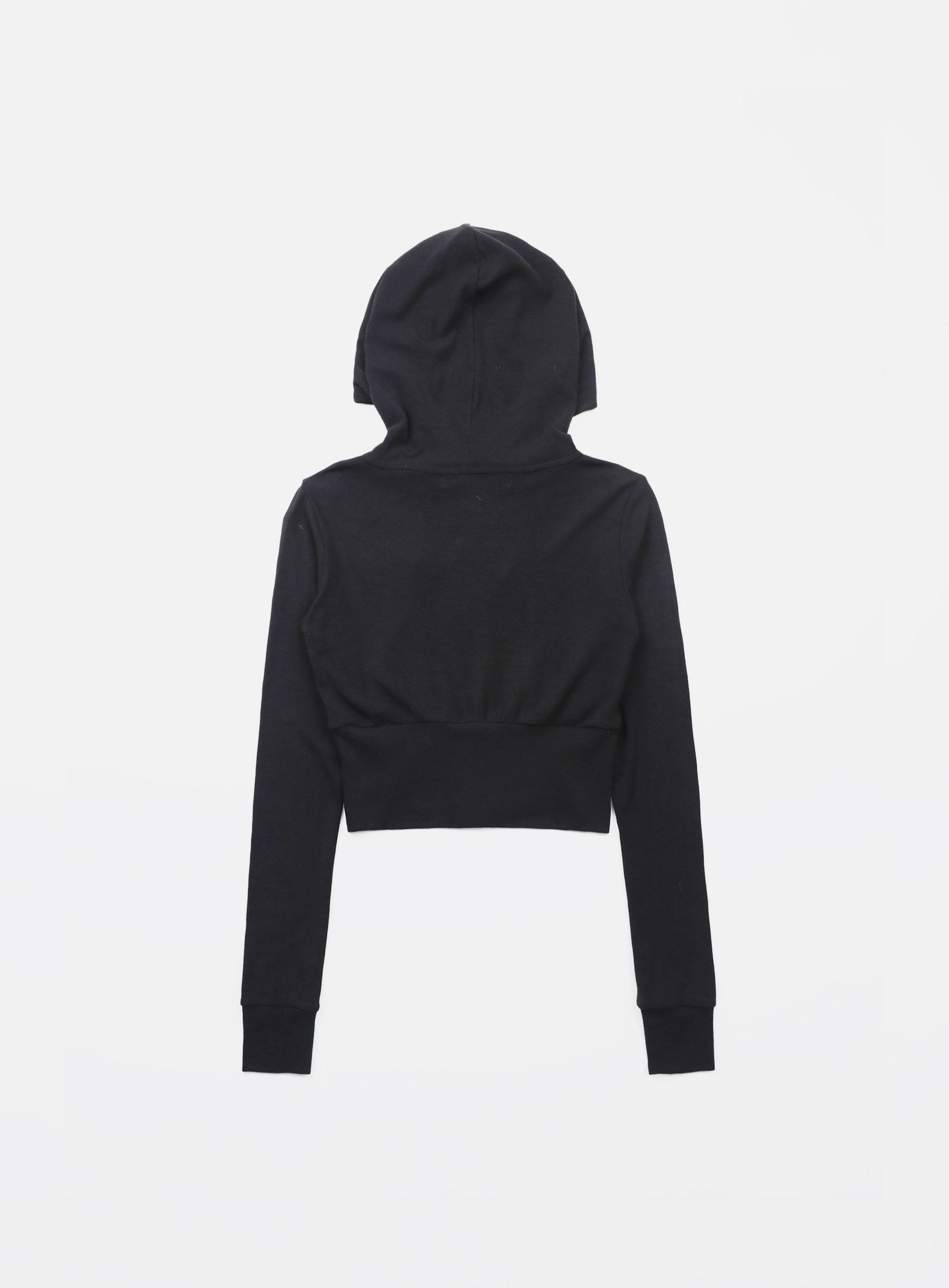 【BADBLOOD】[UNISEX] BEYOND SOFT HOOD CARDIGAN : BLACK
