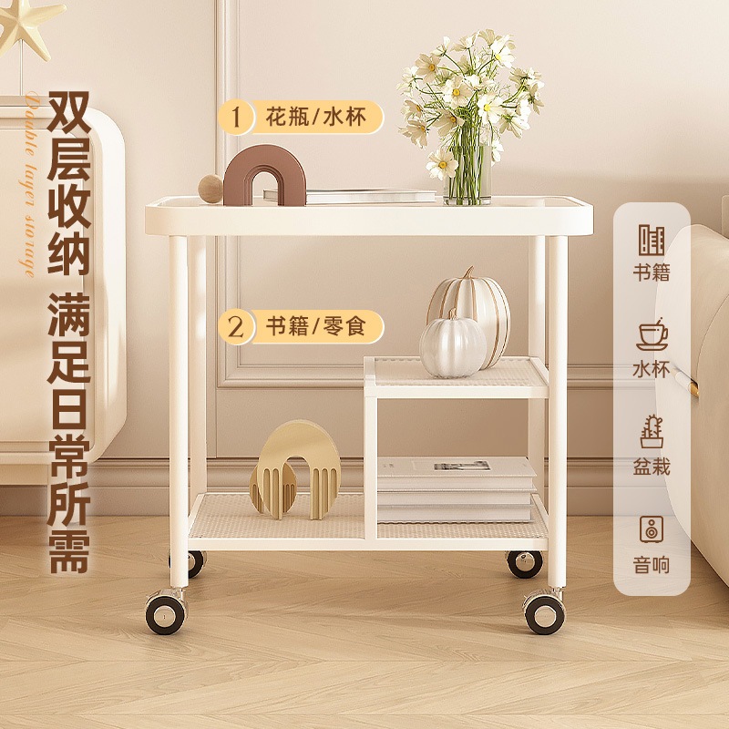 寝室ベッドサイドテーブル棚サイドテーブルコーヒーテーブル小さなコーヒーテーブル長虹ガラス小さなアパートリビングルームいくつかの小さなテーブル