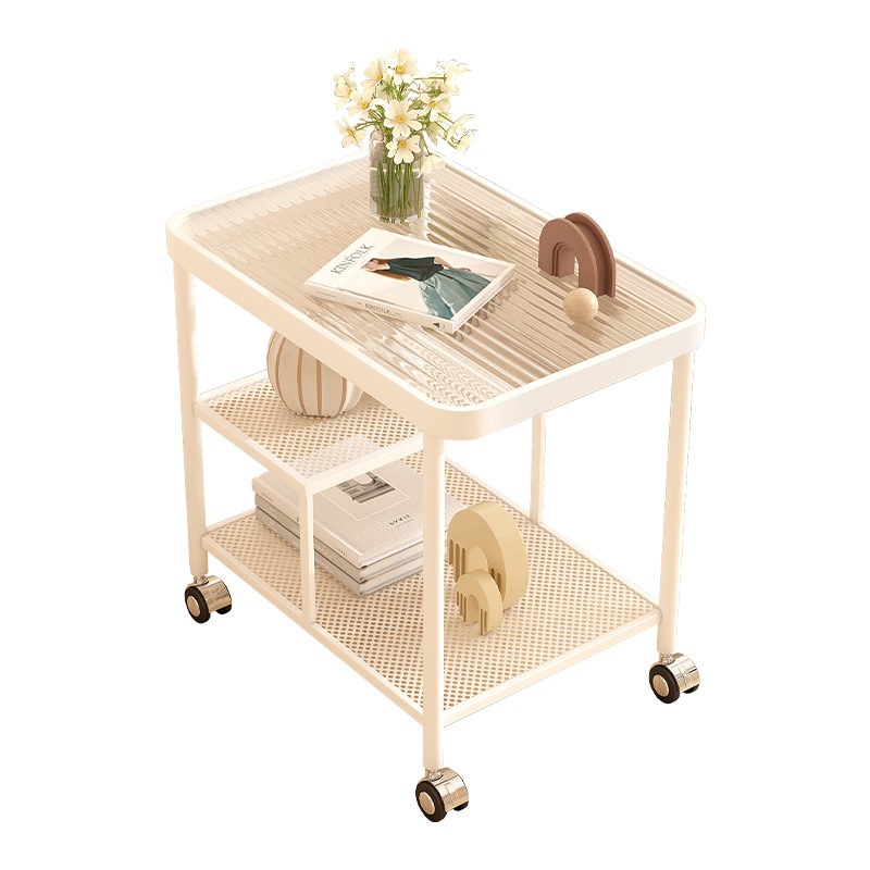 寝室ベッドサイドテーブル棚サイドテーブルコーヒーテーブル小さなコーヒーテーブル長虹ガラス小さなアパートリビングルームいくつかの小さなテーブル