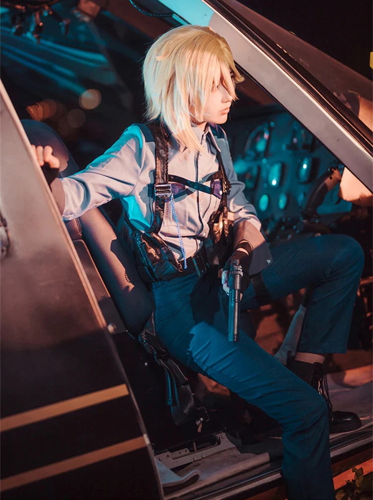 あんさんぶるスターズ スカウト！RELOADED 終末の警官 仁兔なずな 深海奏汰 真白友也 濑名泉 コスプレ衣装 コスチューム ハロウィン 装服 仮装