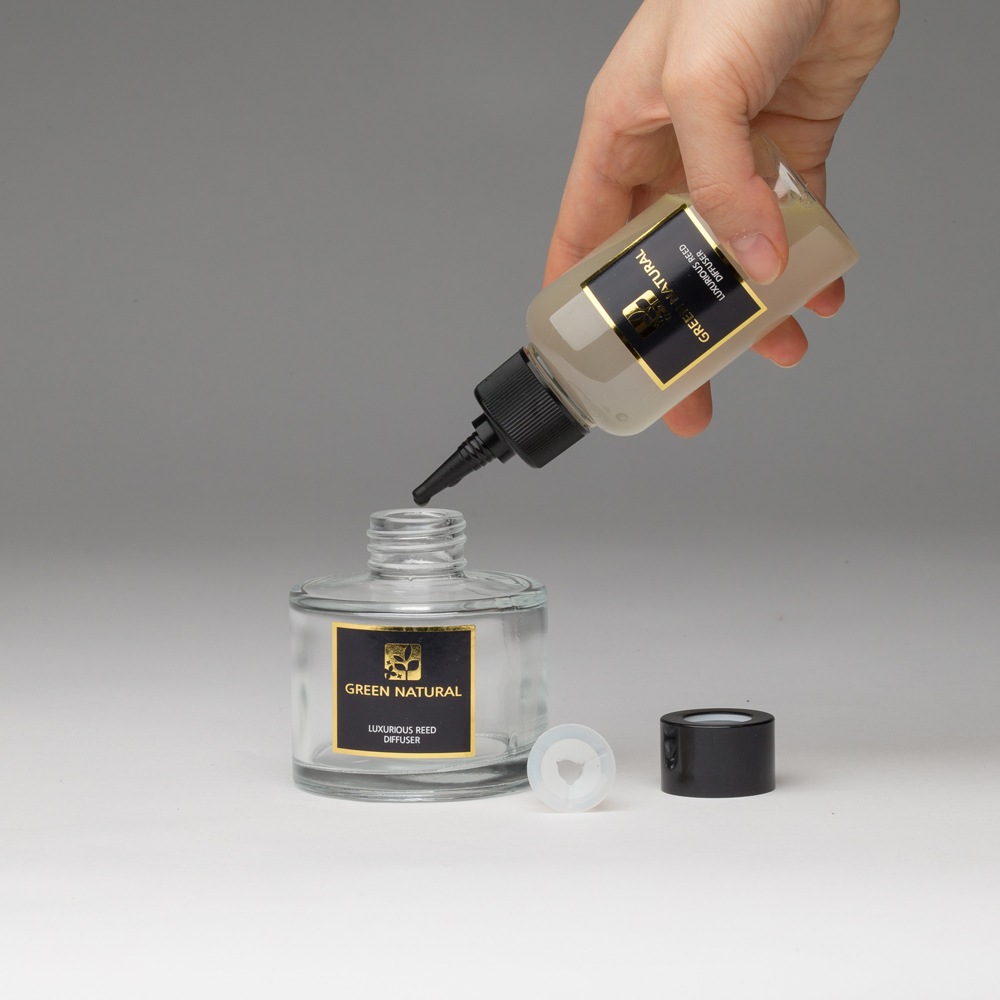 ディフューザー セット Aタイプ 天然 オレンジ