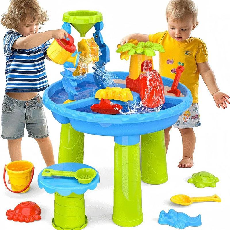 [9月新品底値]水遊び ウォーターテーブル 砂遊び 水遊び 砂遊びツール 砂遊び ビーチ アウトドア ウォーターテーブル サンドテーブル 砂あそび 子ども 玩具 水遊び 子供 玩具推奨
