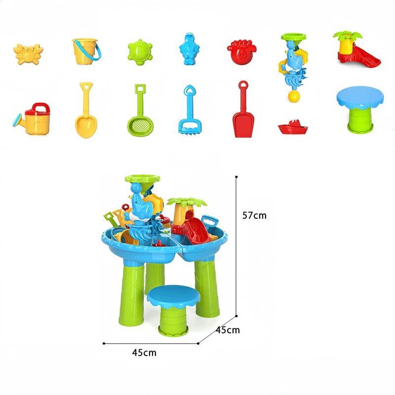 [9月新品底値]水遊び ウォーターテーブル 砂遊び 水遊び 砂遊びツール 砂遊び ビーチ アウトドア ウォーターテーブル サンドテーブル 砂あそび 子ども 玩具 水遊び 子供 玩具推奨