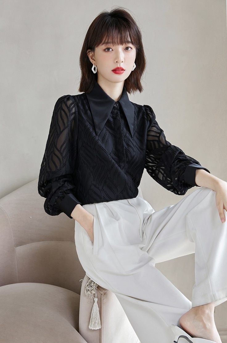 トップス ブラウス 袖あり 長袖 襟付き レース 刺繍 チュール かわいい 大人可愛い きれいめ シンプル カジュアル 大人 上品 おしゃれ お洒落 大人女子 こなれ感 柄 春 夏 秋 冬 トップス ブラウス 袖あり 長袖 襟付き レース 刺繍 チュール かわいい 大人可愛い きれいめ シンプル カジュアル 大人 上品 おしゃれ お洒落 大人女子 こなれ感 柄 春 夏 秋 冬