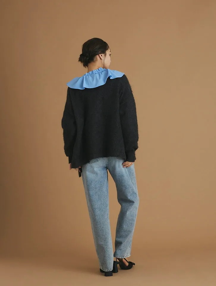 ブークレニットカーディガン