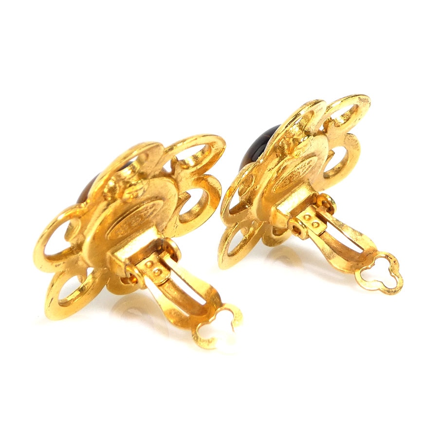 シャネル CHANEL イヤリング ココマーク メタル/ガラスストーン ゴールド/ブラウン レディース e59686a シャネル CHANEL イヤリング ココマーク メタル/ガラスストーン ゴールド/ブラウン レディース e59686a