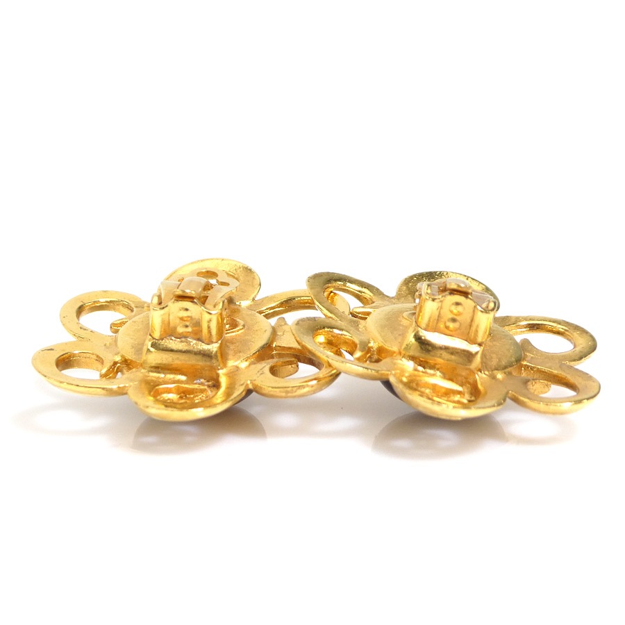 シャネル CHANEL イヤリング ココマーク メタル/ガラスストーン ゴールド/ブラウン レディース e59686a シャネル CHANEL イヤリング ココマーク メタル/ガラスストーン ゴールド/ブラウン レディース e59686a