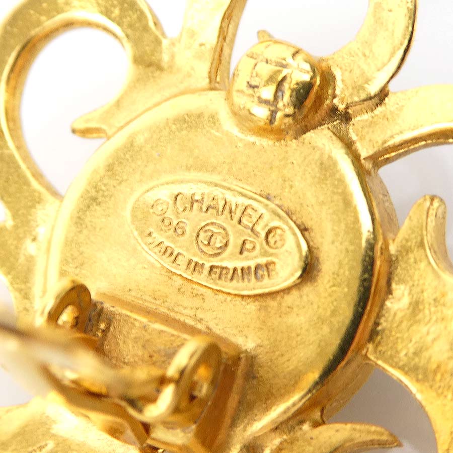 シャネル CHANEL イヤリング ココマーク メタル/ガラスストーン ゴールド/ブラウン レディース e59686a シャネル CHANEL イヤリング ココマーク メタル/ガラスストーン ゴールド/ブラウン レディース e59686a