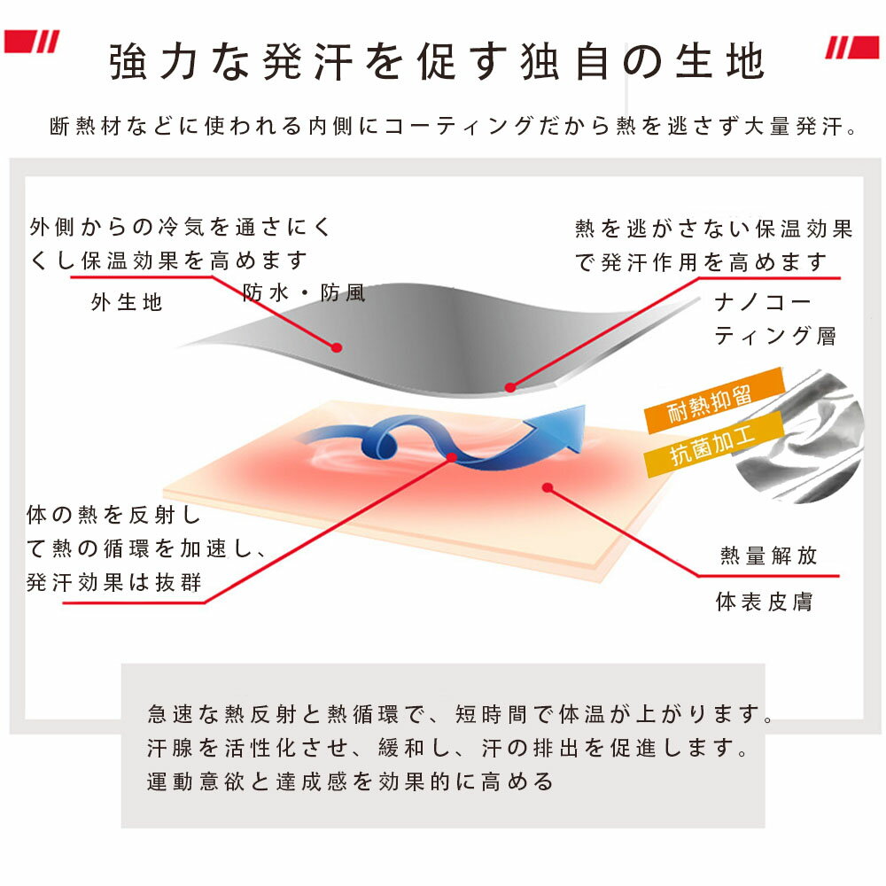 サウナスーツ メンズ レディース ダイエットスーツ 上下セット 減量用 大きいサイズ 男女兼用 洗濯可 おしゃれ ウォーキング 筋トレ 汗 ジョギング サウナスーツ メンズ レディース ダイエットスーツ 上下セット 減量用 大きいサイズ 男女兼用 洗濯可 おしゃれ ウォーキング 筋トレ 汗 ジョギング