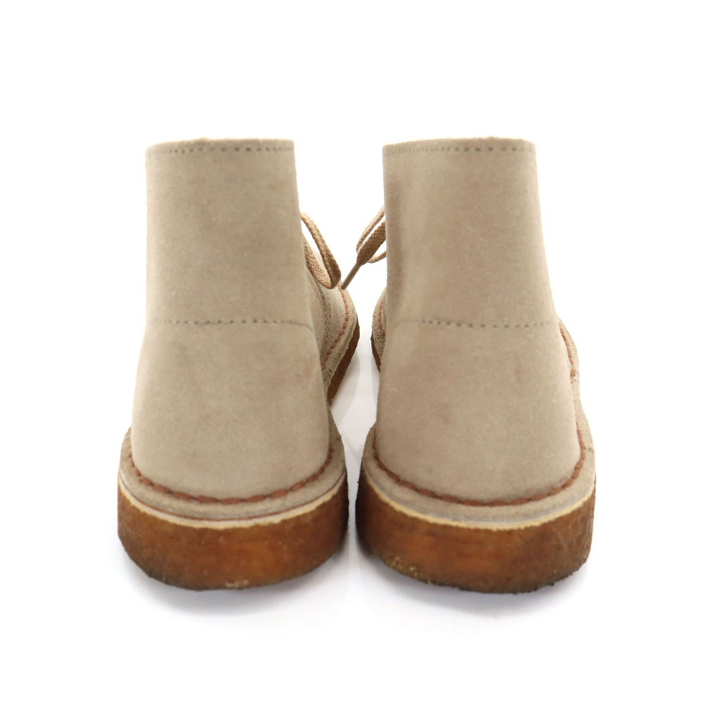 クラークス オリジナルス スエードレザー デザート チャッカブーツ GB 4 1/2 グレージュ Clarks ORIGINALS クレープソール レディース 古着 クラークス オリジナルス スエードレザー デザート チャッカブーツ GB 4 1/2 グレージュ Clarks ORIGINALS クレープソール レディース 古着
