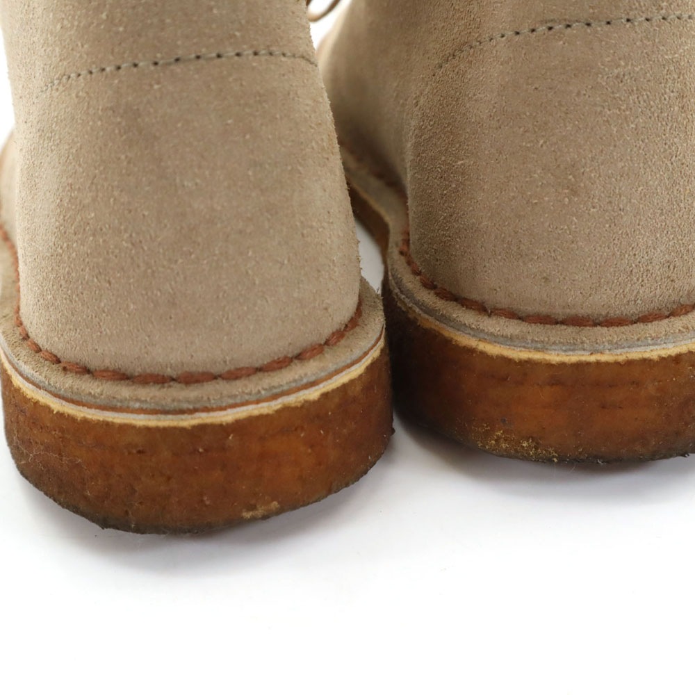 クラークス オリジナルス スエードレザー デザート チャッカブーツ GB 4 1/2 グレージュ Clarks ORIGINALS クレープソール レディース 古着 クラークス オリジナルス スエードレザー デザート チャッカブーツ GB 4 1/2 グレージュ Clarks ORIGINALS クレープソール レディース 古着