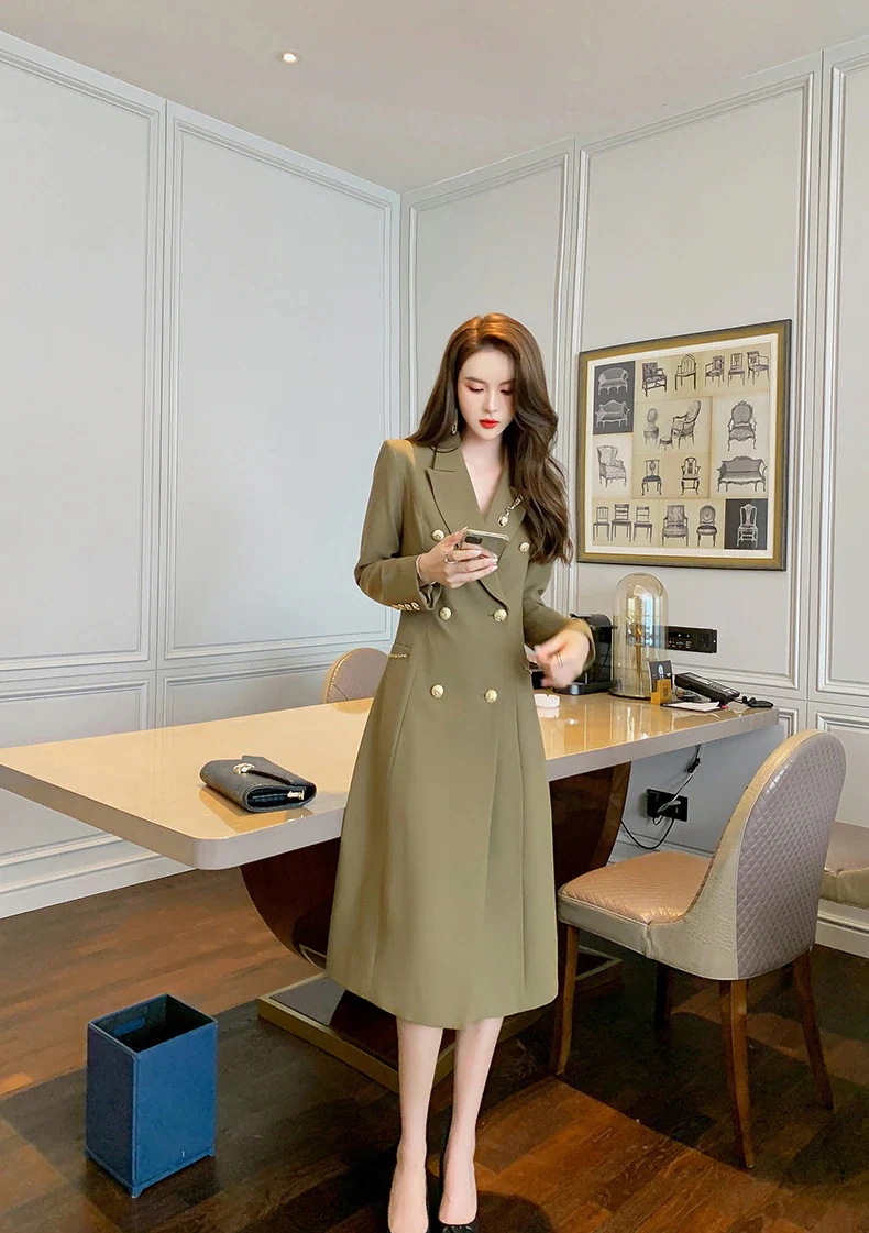 【3日で出荷】【Fellow 20％割】ダブルブレスト トレンチコート 通勤 チェスターコート 春秋冬 アウター ウインドブレーカー フォーマル 同窓会 披露宴 卒業式 結婚式 演奏会 パーティー