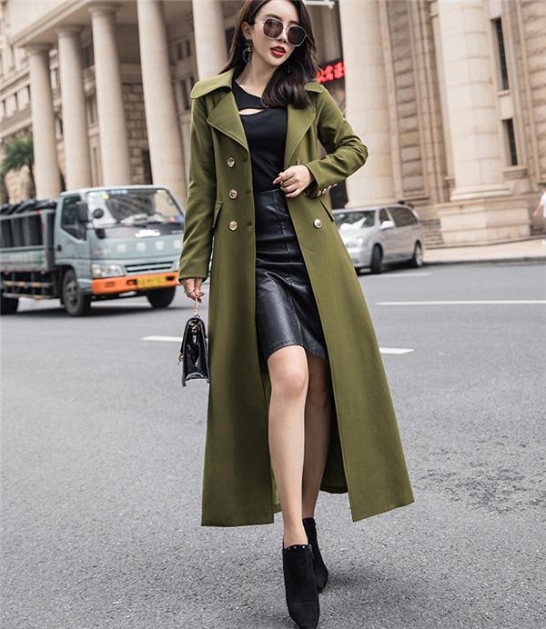 超ロングコート　トレンチコート　チェスターコート 40代 体型カバー ロングコート 着痩せ レディー