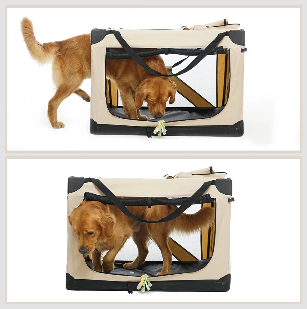 【L 58*58*82cm】ペットキャリー 折りたたみソフトクレート 中大型犬用 ペット キャリーバッグ ソフクレート 折りたたみクレート 室内外 屋内 ドライブボックス ソフト ケージ ペットケージ 【L 58*58*82cm】ペットキャリー 折りたたみソフトクレート 中大型犬用 ペット キャリーバッグ ソフクレート 折りたたみクレート 室内外 屋内 ドライブボックス ソフト ケージ ペットケージ