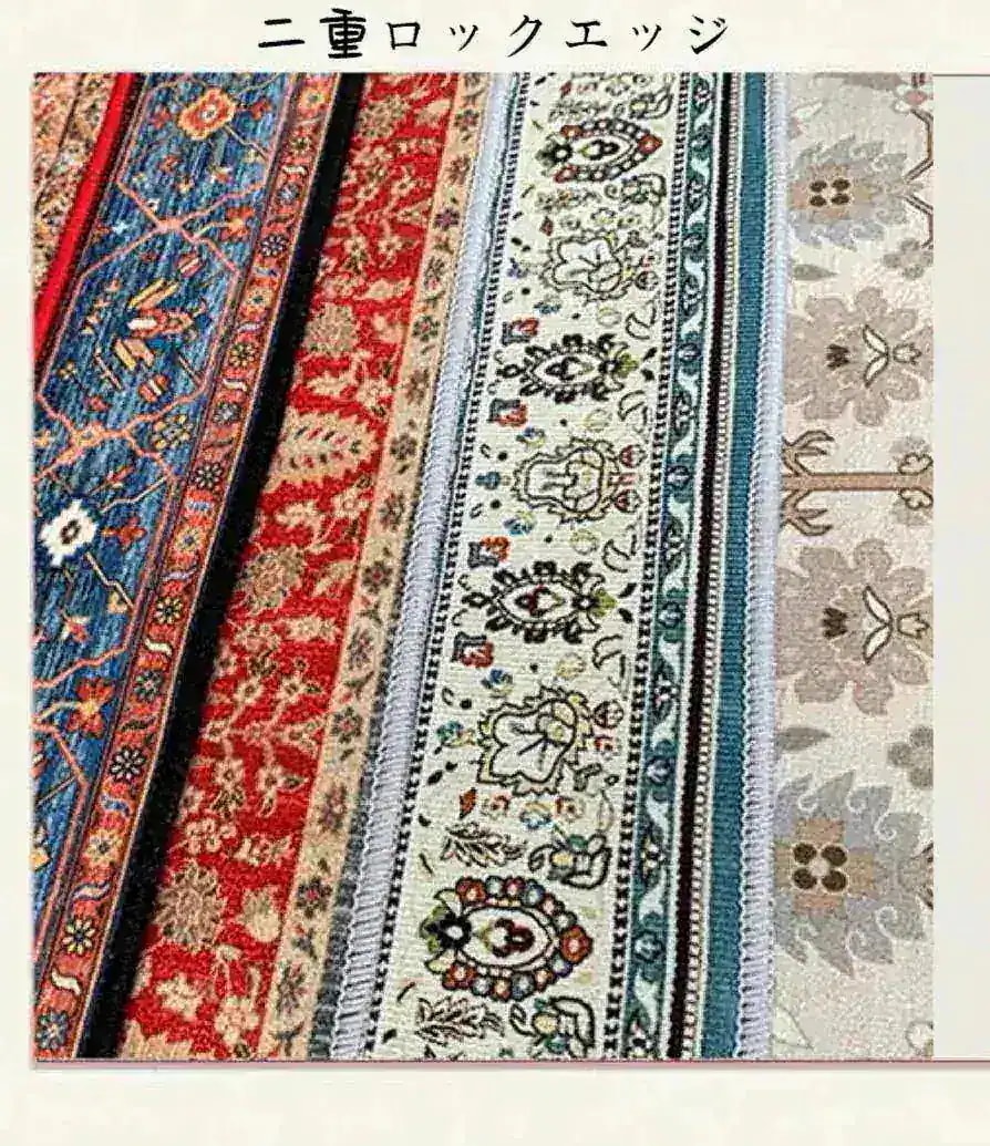 カーペット フラワー ラグ 絨毯 200*300 じゅうたん ペルシャ絨毯風 モダン ラグマット 花柄 敷物 おしゃれ フロアマット