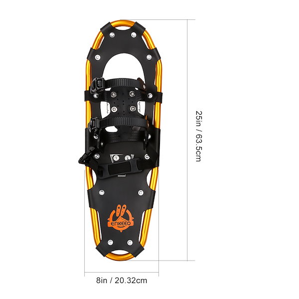 Qoo10] enkeeo enkeeo スノーシュー アルミ製 す