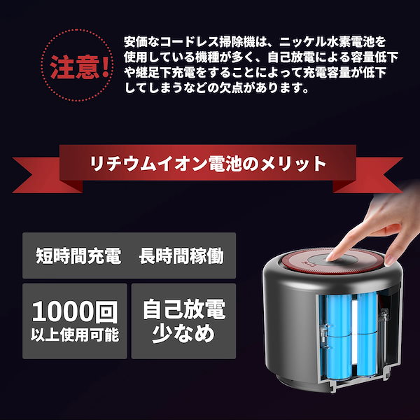 Qoo10] RISOU 掃除機 コードレス NEWモデル スティ