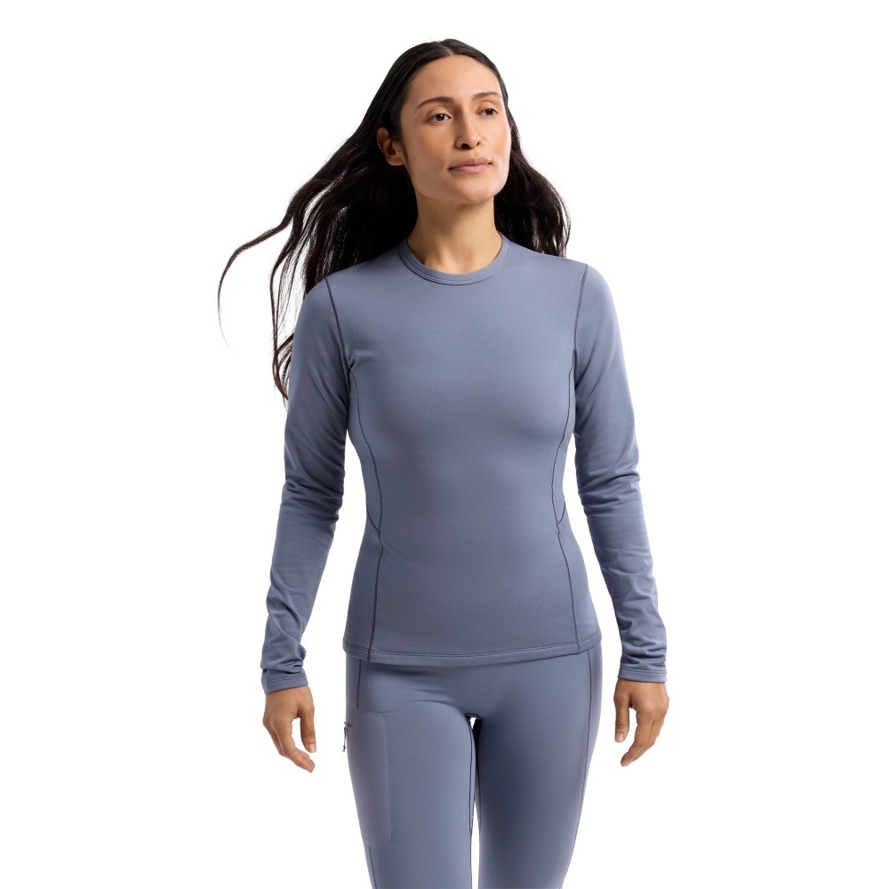 Arcteryx ロークルーネックロングスリーブベースレイヤートップ-ウィメンズストラタス Arcteryx ロークルーネックロングスリーブベースレイヤートップ-ウィメンズストラタス